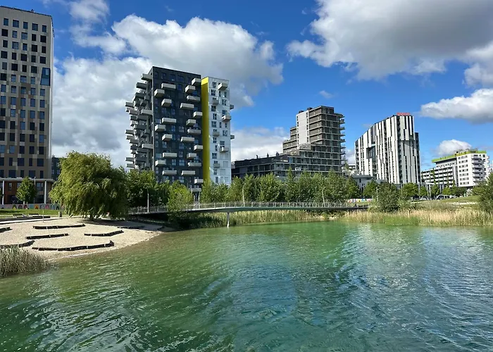 Apartment First Row At The Seestadt - 15 Min To Center Wien